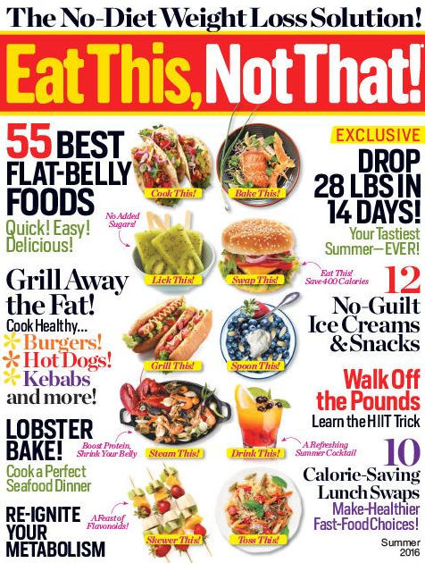 Eat This, Not That! Summer 2016 By Meredith Corporation | NOOK Book ...