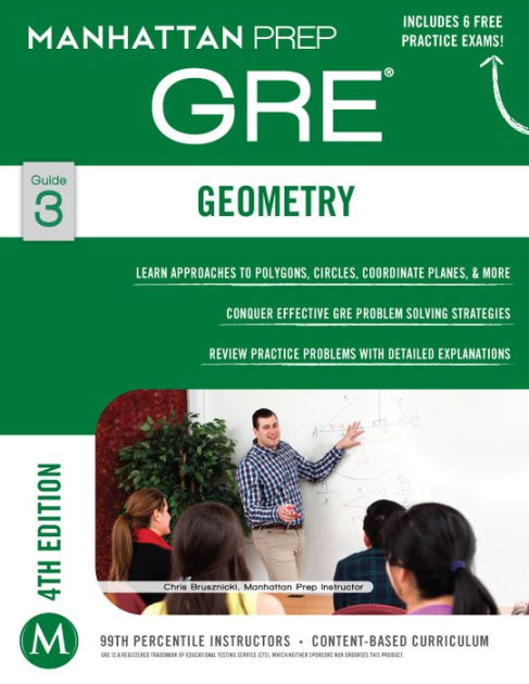 by　GRE　Barnes　Prep　Guide,　Noble®　Geometry　Manhattan　Edition　Strategy　4th　eBook