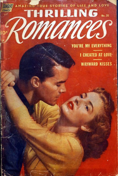 Thrilling Romances Number 20 Love Comic Book