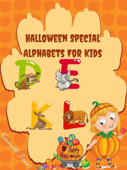 Halloween Special Alphabets For Kids