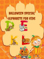 Halloween Special Alphabets For Kids
