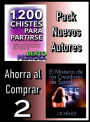 Pack Nuevos Autores Ahorra al Comprar 2: 1200 Chistes para partirse, de Berto Pedrosa & El Misterio de los Creadores de Sombras, de J. K. Vélez