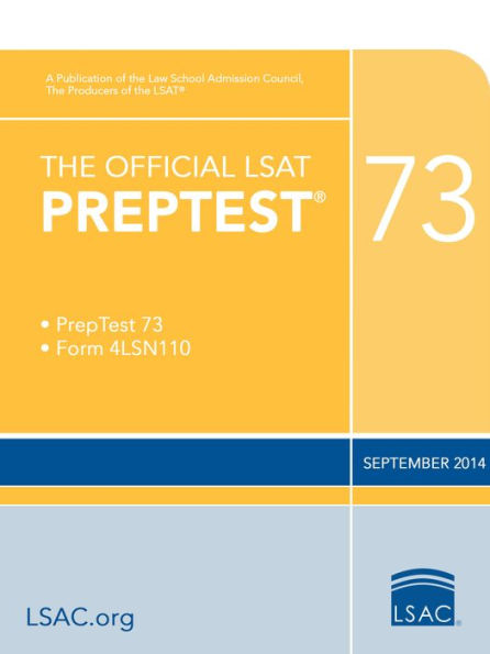 The Official LSAT PrepTest 73