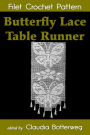 Butterfly Lace Table Runner Filet Crochet Pattern