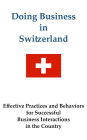 Doing Business in Switzerland