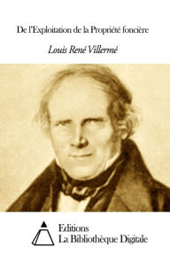 Title: De l, Author: Louis René Villermé