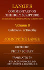 Lange's Commentary, Volume 8