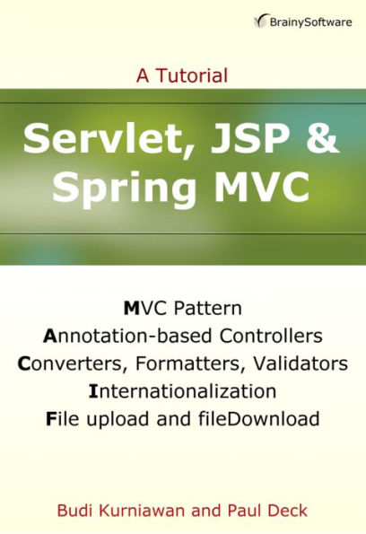 Servlet, JSP and Spring MVC