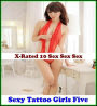 XXX: X-Rated 10 Sex Sex Sex Sexy Tattoo Girls Five ( Erotic Photography, Erotic Stories, Nude Photos, Naked , Adult Nudes, Breast, Domination, Bare Ass, Lesbian, She-male )