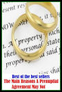 Best of the Best Sellers The Main Reasons A Prenuptial Agreement May Not ( accord, concurrence, consensus, assent, acceptance, consent, acquiescence, endorsement, like-mindedness; contract, compact, treaty, covenant, pact, accord, concordat, protocol )