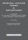 Criminal Justice Terms & Definitions