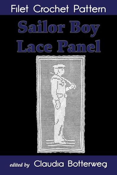 Sailor Boy Lace Panel Filet Crochet Pattern
