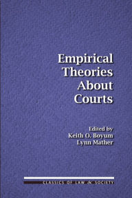 Title: Empirical Theories About Courts, Author: Keith O. Boyum