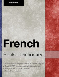 Title: French Pocket Dictionary, Author: John Shapiro