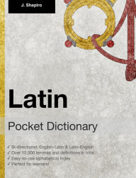 Title: Latin Pocket Dictionary, Author: John Shapiro