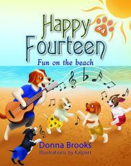 Title: Happy Fourteen; Fun on the beach, Book # 4, Author: Kalpart