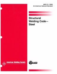 Title: AWS D1.1: Structural Welding Code--Steel (2000), Author: American Welding Society