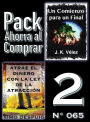 Pack Ahorra al Comprar 2 (N 065): Atrae el dinero con la ley de la atraccion & Un Comienzo para un Final