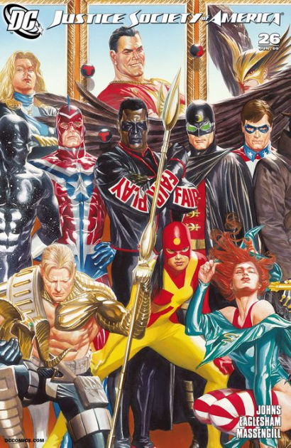 アメコミ・英語　JUSTICE SOCIETY OF AMERICA Justice Society of America (2006-) #26 by Geoff Johns, Dale