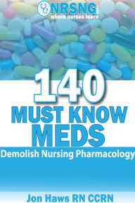 Title: 140 Must Know Meds Demolish Nursing Pharmacology, Author: Jon Haws RN CCRN