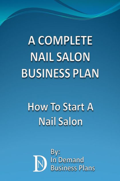 how to do a business plan for a nail salon