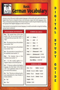 Title: German Vocabulary (Blokehead Easy Study Guide), Author: Scott Green
