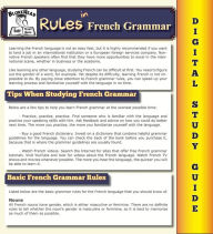 Title: Rules In French Grammar ( Blokehead Easy Study Guide), Author: Scott Green