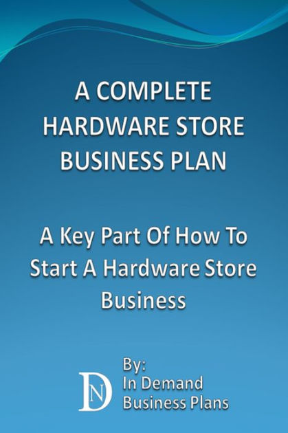 business plan for hardware startup