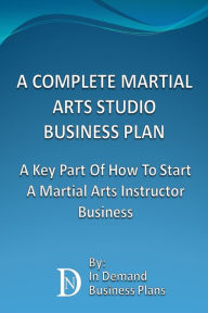 business plan for martial arts studio