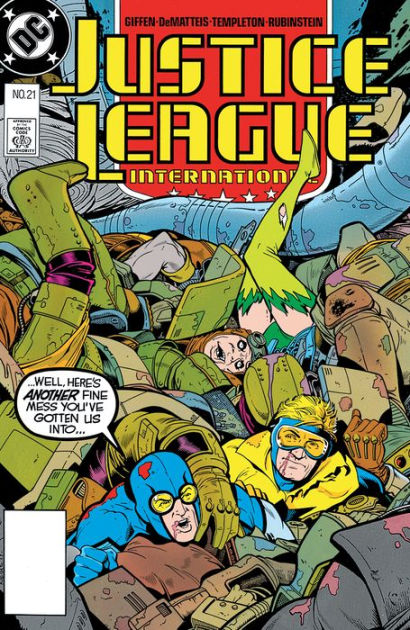 Justice League International #20 December 1988 Giffen DeMatteis Templeton
