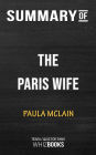 Summary of The Paris Wife By Paula McLain Trivia/Quiz for Fans