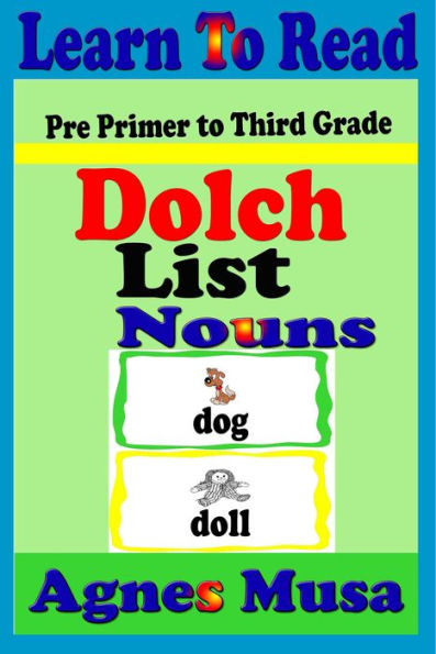 Dolch List Nouns