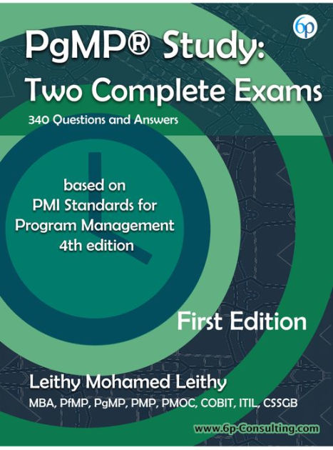 PgMP® Study: Two Complete Exams by Leithy Mohamed Leithy | eBook | Barnes &  Noble®