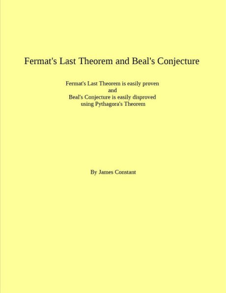 Fermat's Last Theorem and Beal's Conjecture