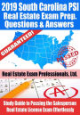 2019 South Carolina PSI Real Estate Exam Prep Questions, Answers & Explanations: Study Guide to Passing the Salesperson Real Estate License Exam Effortlessly