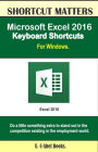 Microsoft Excel 2016 Keyboard Shortcuts For Windows