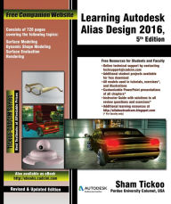 Title: Learning Autodesk Alias Design 2016, Author: Sham Tickoo