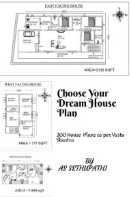 Title: Choose Your Dream House Plan( 200 House Plans as per Vastu Shastra), Author: A S SETHU PATHI