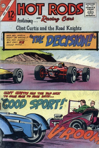 Hot Rods and Racing Cars Number 79 Car Comic Book by Lou Diamond