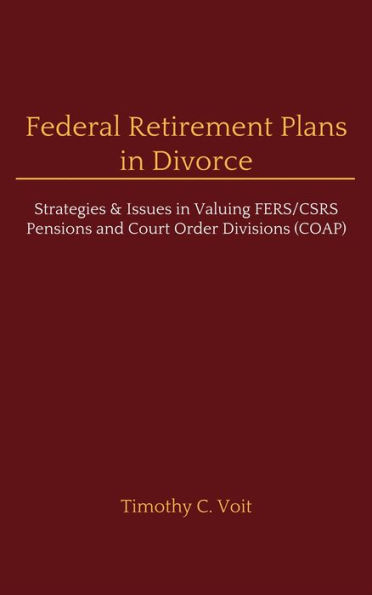 Federal Retirement Plans in Divorce
