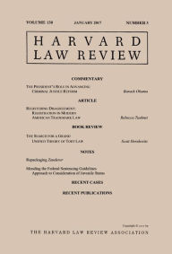 Title: Harvard Law Review: Volume 130, Number 3 - January 2017, Author: Harvard Law Review