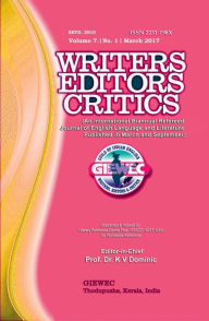 Title: Writers Editors Critics (WEC): Vol. 7, No. 1 (March 2017), Author: K.V. Dominic