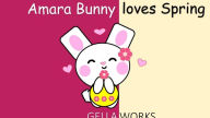 Title: Amara Bunny loves Spring, Author: Gellaworks Group