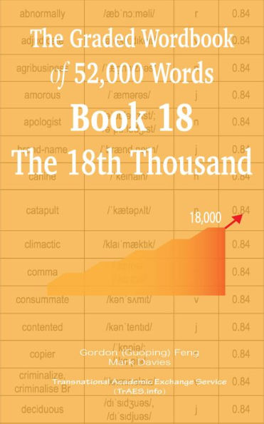 The Graded Wordbook of 52,000 Words Book 18: The 18th Thousand