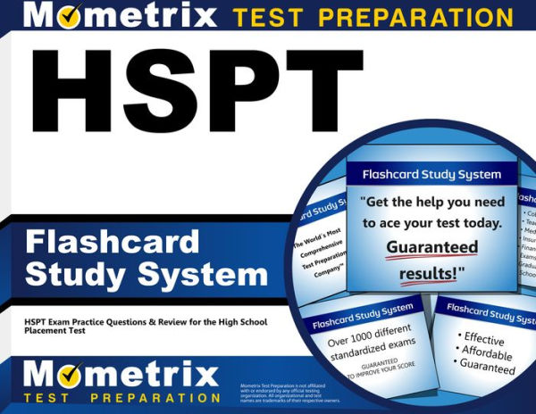 HSPT Flashcard Study System: HSPT Exam Practice Questions & Review for the High School Placement Test