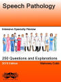 Speech Pathology Intensive Specialty Review