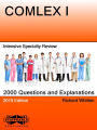 COMLEX I Intensive Specialty Review