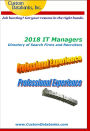 2018 IT Managers Directory of Search Firms and Recruiters