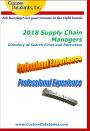 2018 Supply Chain Managers Directory of Search Firms and Recruiters