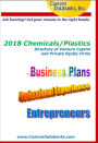 2018 Chemicals/Plastics Directory of Venture Capital and Private Equity Firms